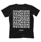 Clearview Text Black T-Shirt